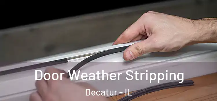 Door Weather Stripping Decatur - IL