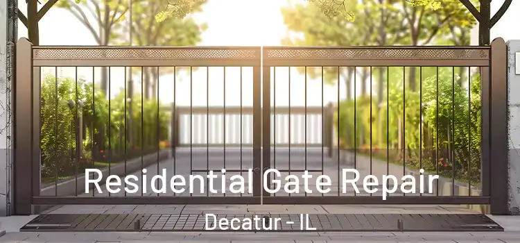 Residential Gate Repair Decatur - IL