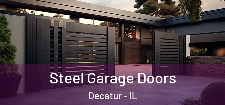 Steel Garage Doors Decatur - IL