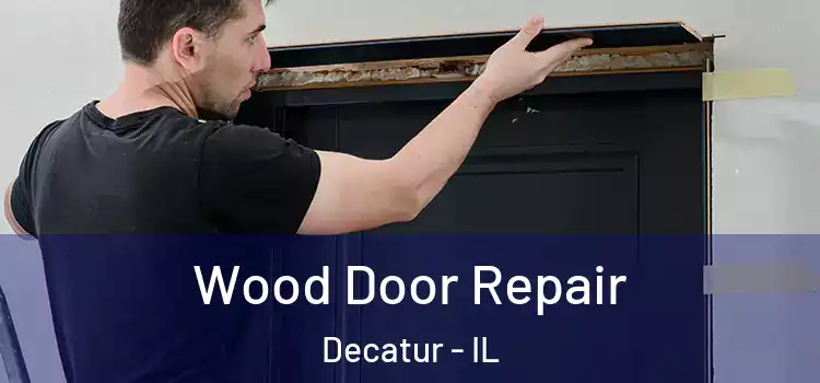 Wood Door Repair Decatur - IL